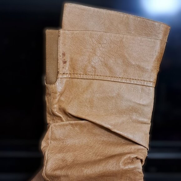 Steve Madden Genuine Leather Slouchy Knee-high Boots - Picture 11 of 11